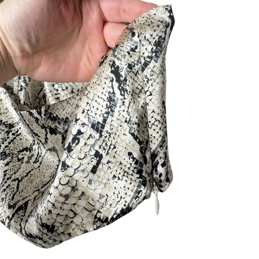 Reformation 100% Silk Snake Skin Python Set Anima… - image 4